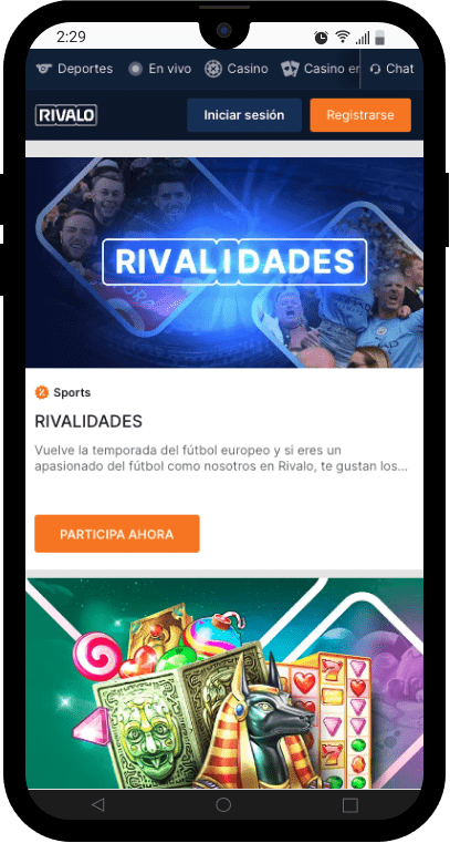 rivalo bono bienvenida