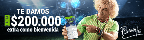 Triple Bono Codere Código Promocional - Obtén hasta $200.000 GRATIS