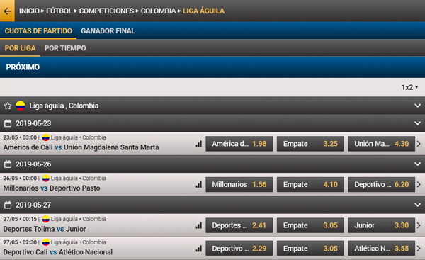 Wplay apuestas deportivas en Colombia