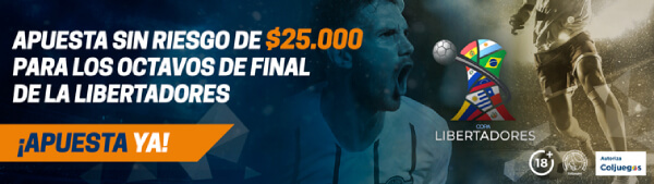 Apuesta Bono Rivalo Copa Libertadores Cashback Promocion