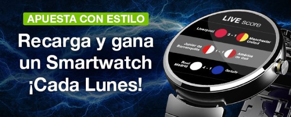 Codere Apuestas Colombia - Promoción Smartwatch