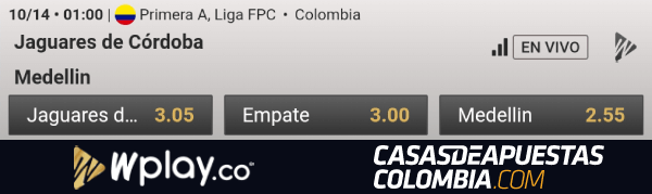 Apuestas Jaguares vs Independiente Medellín - Liga Águila 2019-II