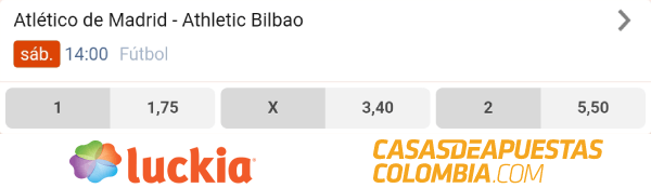 Cuotas Atlético de Madrid vs. Athletic Club - La Liga 2019/2020