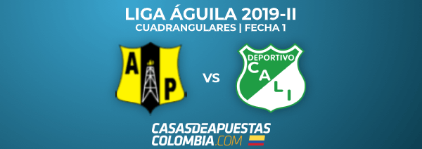 Liga Águila 2019-II Cuadrangulares Fecha 1 - Alianza Petrolera vs. Deportivo Cali