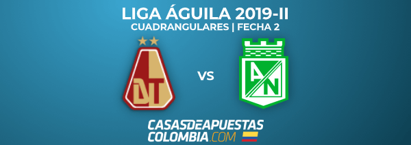 Liga Águila 2019-II Cuadrangulares Fecha 2 - Tolima vs. Atlético Nacional