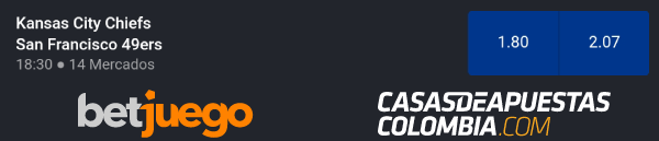 Cuotas de Apuestas - Super Bowl 2020 - Kansas City Chiefs vs. San Francisco 49ers