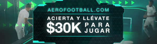 Promociópn Aerofutbol Codere Colombia