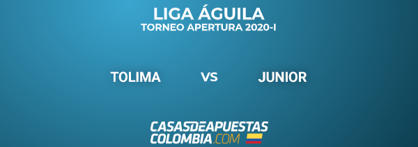 Liga Águila - Tolima vs Junior - Pronósticos de Fútbol - 22/02/20