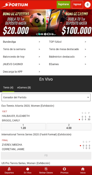 Sportium App Imagen