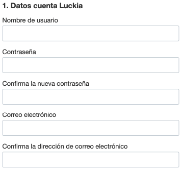 Registrarse en Luckia Colombia - Cómo registrarte en Luckia - Paso #1