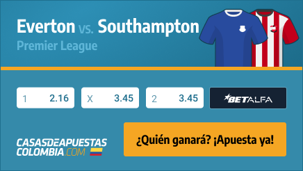 Apuestas Pronósticos Everton vs. Southampton - Premier League 01/03/21