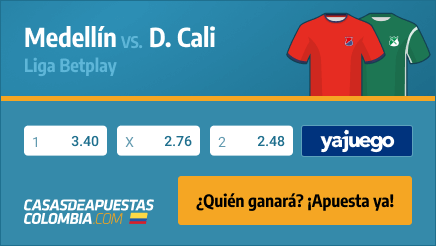Apuestas Pronósticos Medellín vs. Deportivo Cali - Liga Betplay 25/02/21
