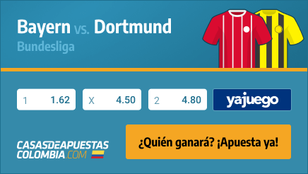 Apuestas Pronósticos Bayern vs. Dortmund - Bundesliga 06/03/21