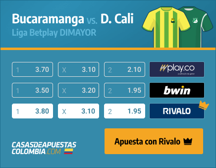 Apuestas Pronósticos Bucaramanga vs. D. Cali - Liga Betplay 25/03/21