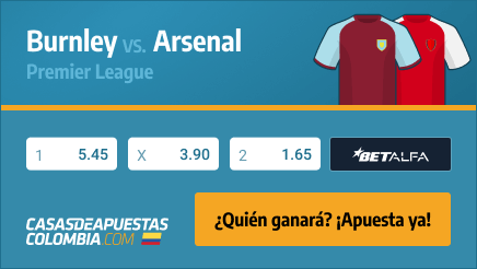 Apuestas Pronósticos Burnley vs. Arsenal - Premier League 06/03/21