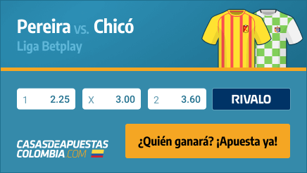 Apuestas Pronósticos Pereira vs. Chicós - Liga Betplay 16/03/21