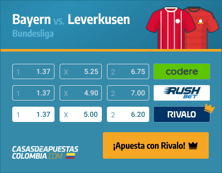 Apuestas Pronósticos Bayern vs. Leverkusen - Bundesliga 20/04/21