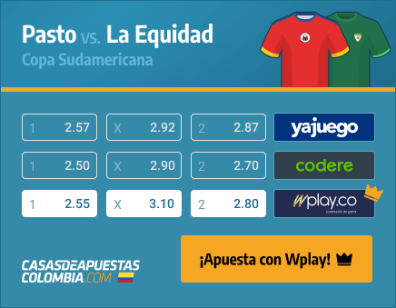 Apuestas Pronósticos Pasto vs. La Equidad - Copa Sudamericana 08/04/21