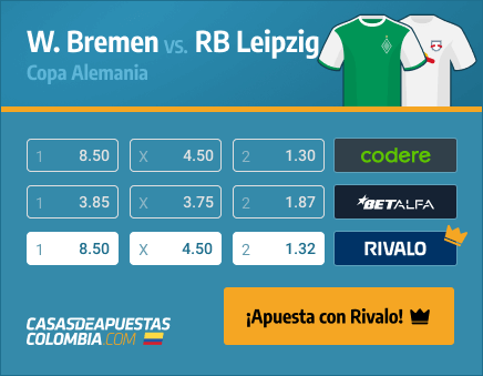 Apuestas Pronósticos Werder Bremen vs. RB Leipzig - Copa Alemania 30/04/21