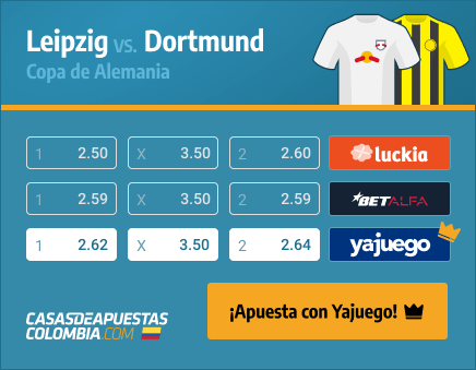 Apuestas Pronósticos Leipzig vs. Dortmund - Copa de Alemania 13/05/21