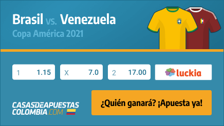 Apuestas y Pronósticos Brasil vs. Venezuela 13/06/21 - Copa América 2021 - Casasdeapuestas-colombia.com