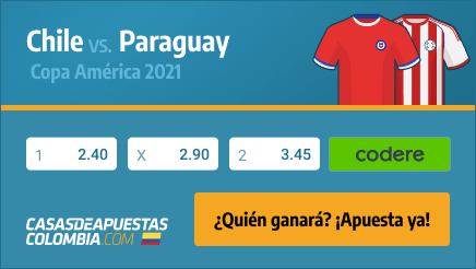 Apuestas Pronósticos Chile vs. Paraguay - Copa América 2021 24/06/21