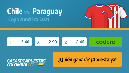 Pronósticos Chile vs. Paraguay ⚽ Copa América 2021 24/06/21