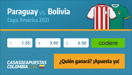 Apuestas y Pronósticos: Paraguay vs. Bolivia 14/06/21 - Copa América 2021 - Casasdeapuestas-colombia.com