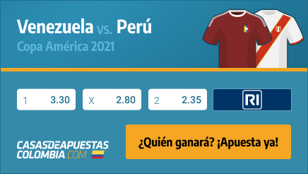 Apuestas Pronósticos Venezuela vs. Perú - Copa América 2021 27/06/21