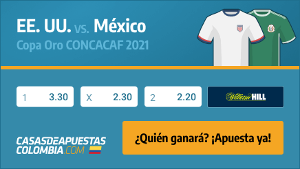 Apuestas Pronósticos EE. UU. vs. México - Copa Oro CONCACAF 01/08/21