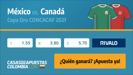 Apuestas Pronósticos México vs. Canadá - Copa Oro CONCACAF 29/07/21