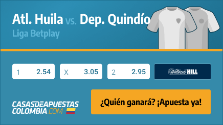 Apuestas Pronósticos Atl. Huila vs. Dep. Quindío -  Liga Betplay 06/08/21