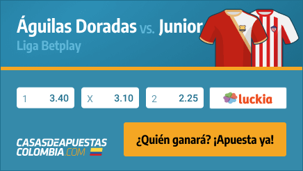 Apuestas Pronósticos Águilas Doradas vs. Junior - Liga Betplay 25/09/21