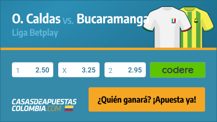 Apuestas Pronósticos Once Caldas vs. Bucaramanga - Liga Betplay 05/09/21