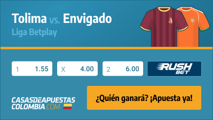 Apuestas Pronósticos Tolima vs. Envigado - Liga Betplay 06/09/21