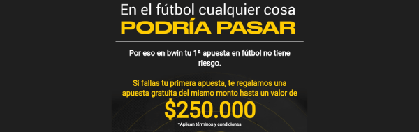 Bwin Bono de Bienvenida - Casasdeapuestas-colombia.com Bono de 250.000 COP