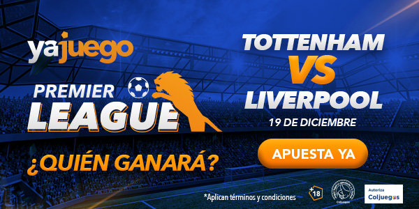Pronósticos de apuestas Totenham vs. Liverpool - Premier League 19/12/21 - Casasdeapuestas-colombia.com