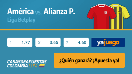 Apuestas Pronósticos América de Cali vs. Alianza Petrolera - Liga Betplay 09/12/21 - Casasdeapuestas-colombia.com