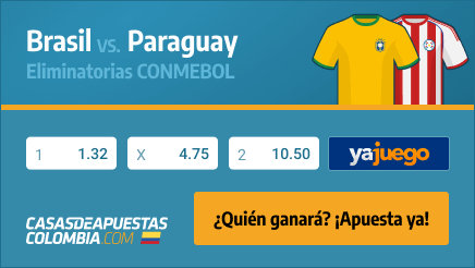 Apuestas Pronósticos Brasil vs. Paraguay - Eliminatorias CONMEBOL 01/02/22