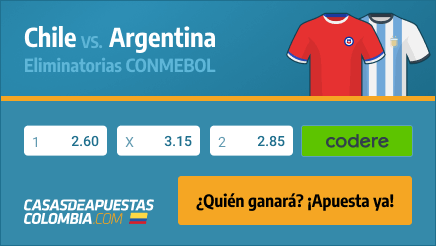 Apuestas Pronósticos Chile vs. Argentina – Eliminatorias CONMEBOL 27/01/22
