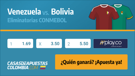 Apuestas Pronósticos Venezuela vs. Bolivia - Eliminatorias CONMEBOL 28/01/22