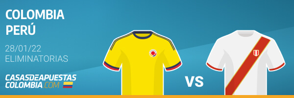 Pronósticos Colombia vs. Perú – Eliminatorias CONMEBOL 28/01/2022