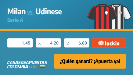 Apuestas Pronósticos Milan vs. Udinese Serie A - 25/02/22