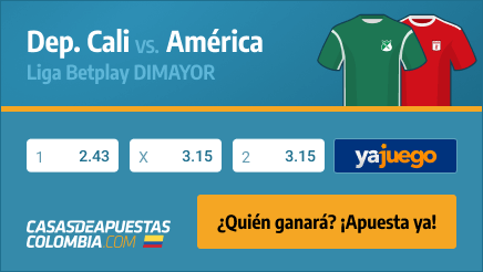 Apuestas Pronósticos Deportivo Cali vs. América de Cali – Liga Betplay 05/03/22