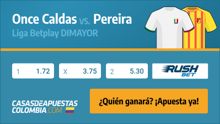 Apuestas Pronósticos Once Caldas vs. Deportivo Pereira – Liga Betplay 04/03/22