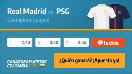 Apuestas Pronósticos Real Madrid vs. PSG - Champions League 09/03/22