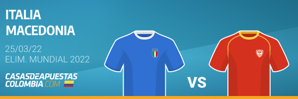 Pronósticos Italia vs. Macedonia 25/03/22 – Eliminatorias Mundial 2022