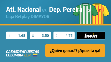 Apuestas Pronósticos Atl. Nacional vs. Dep. Pereira 06/05/22 — Liga Betplay