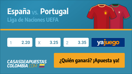 Apuestas Pronósticos España vs. Portugal - Liga de Naciones UEFA 02/06/2022