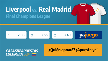Apuestas Pronósticos Liverpool vs. Real Madrid - Champions League 28/05/22
